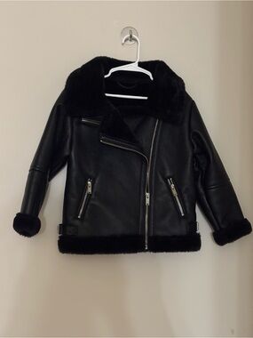 NWOT Nova Kids Faux/Leather Jacket